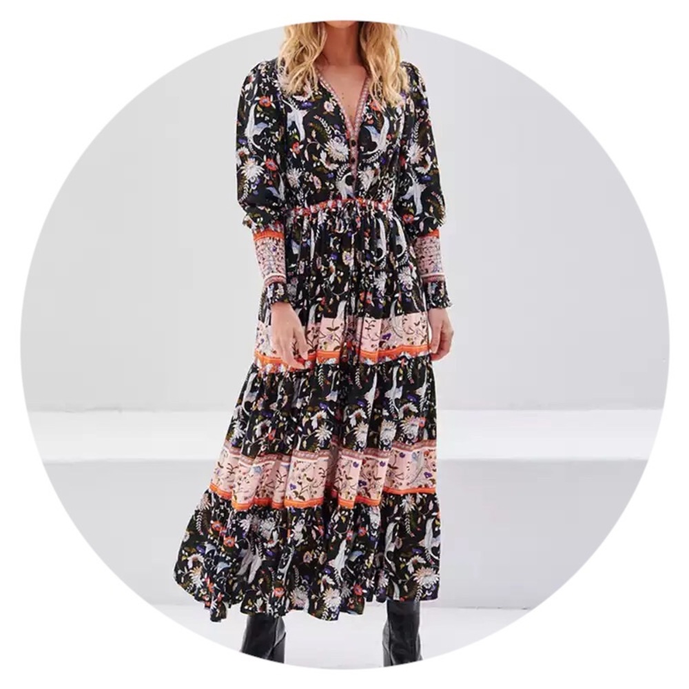 • Now Available! • Songbird Maxi Dress •